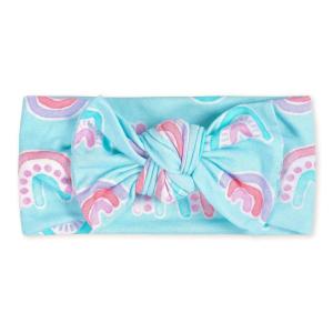 image:imageGerber Baby Girls Butterysoft With Bow Viscose Made Eucalyptus Headband Rainbow Sky One Size USRainbow Sky