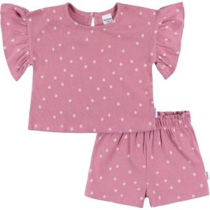 image:imageGerber Baby Girls Shirt and Shorts SetPink Flower