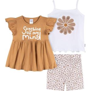image:imageGerber Baby Girls Toddler Girls Shirt and Shorts SetDaisy