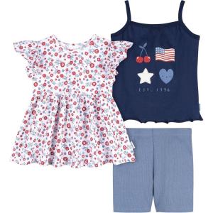 image:imageGerber Baby Girls Toddler Girls Shirt and Shorts SetUsa