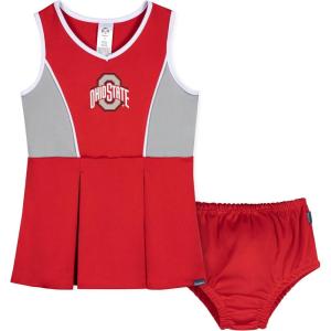 image:imageGerber Baby Girls Toddler NCAA College Team Cheer Dress amp Bloomer SetRed