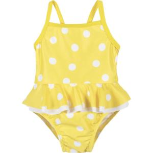 image:imageGerber girls Onepiece SwimsuitYellow White Polka Dot