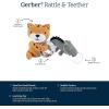 image:imageGerber Baby 2Pack Rattle Toy amp Teether Set Cheetah and Croc One SizeCheetah and Croc