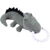 image:imageGerber Baby 2Pack Rattle Toy amp Teether Set Cheetah and Croc One SizeCheetah and Croc