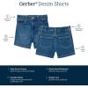 image:imageGerber Baby Baby and Toddler Unisex Denim ShortsLight Blue Denim Wash