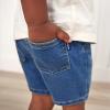 image:imageGerber Baby Baby and Toddler Unisex Denim ShortsLight Blue Denim Wash
