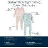 image:imageGerber Baby Girls 2Pack Footed PajamasIce Cream Purple