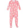 image:imageGerber Baby Girls 2Pack Footed PajamasLlama Pink
