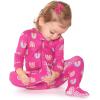 image:imageGerber Baby Girls 2Pack Footed PajamasRainbows Pink