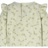 image:imageGerber Baby Girls 2pack Long Ruffle Sleeve OnesiesFlower Toss