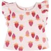 image:imageGerber Baby Girls 3Pack Short Sleeve TeesPink Strawberries