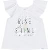 image:imageGerber Baby Girls 3piece Pajama Set Loosefitting Top Pants  ShortsDaises