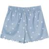 image:imageGerber Baby Girls 3piece Pajama Set Loosefitting Top Pants  ShortsDaises