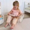 image:imageGerber Baby Girls 3piece Pajama Set Loosefitting Top Pants  ShortsGarderning