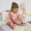 image:imageGerber Baby Girls 3piece Pajama Set Loosefitting Top Pants  ShortsGarderning