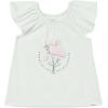 image:imageGerber Baby Girls 3piece Pajama Set Loosefitting Top Pants  ShortsWildflowers