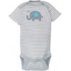 image:imageGerber Baby Girls 4Pack Short Sleeve Onesies Bodysuits 03 Months Gray