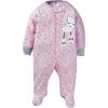 image:imageGerber Baby Girls 8pack Short Sleeve Onesies and 4Pack Sleep N Play Clothing Bundle Cloud Preemie