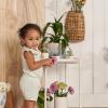 image:imageGerber Baby Girls Bodysuit and Shorts SetLight Oatmeal Heather