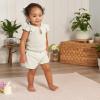 image:imageGerber Baby Girls Bodysuit and Shorts SetLight Oatmeal Heather