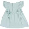 image:imageGerber Baby Girls Cotton Dress and Diaper Cover SetAqua Blue