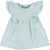 image:imageGerber Baby Girls Cotton Dress and Diaper Cover SetAqua Blue