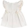 image:imageGerber Baby Girls Cotton Dress and Diaper Cover SetIvory