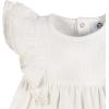 image:imageGerber Baby Girls Cotton Dress and Diaper Cover SetIvory