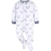 image:imageGerber Baby Girls Fleece Footed Pajamas 3packPurple Rainbows