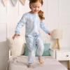 image:imageGerber Baby Girls Fleece Footless Pajamas 3packBlue Floral