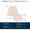 image:imageGerber Baby Girls Sleeveless Tunic Top and Diaper Cover SetSeashells
