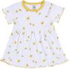 image:imageGerber Baby Girls Toddler 2Pack Short Sleeve Cotton DressesYellow Floral