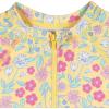 image:imageGerber Baby Girls Toddler Long Sleeve One Piece Rashguard SwimsuitFloral