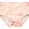 image:imageGerber Baby Girls Toddler Long Sleeve One Piece Rashguard SwimsuitPink Starfish