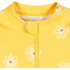 image:imageGerber Baby Girls Toddler Long Sleeve One Piece Rashguard SwimsuitYellow Daisies