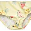 image:imageGerber Baby Girls Toddler Long Sleeve One Piece Rashguard SwimsuitYellow Fruit