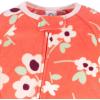 image:imageGerber Baby Girls Toddler Loose Fit Fleece Footed Pajamas 2Pack Purple Flower Toss 4T