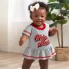 image:imageGerber Baby Girls Toddler NCAA College Team Cheer Dress amp Bloomer SetGrey