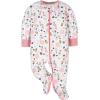 image:imageGerber BabyGirls 4 Pack Sleep N Play FootieBear Pink