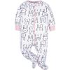 image:imageGerber BabyGirls 4 Pack Sleep N Play FootieBunny Smiley