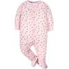 image:imageGerber BabyGirls 4 Pack Sleep N Play FootieCastle