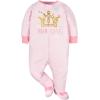 image:imageGerber BabyGirls 4 Pack Sleep N Play FootieCastle