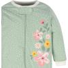 image:imageGerber BabyGirls 4 Pack Sleep N Play FootieGolden Floral