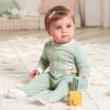 image:imageGerber BabyGirls 4 Pack Sleep N Play FootieGolden Floral