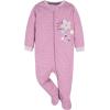image:imageGerber BabyGirls 4 Pack Sleep N Play FootieLavender Garden