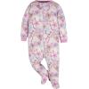 image:imageGerber BabyGirls 4 Pack Sleep N Play FootieLavender Garden