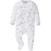 image:imageGerber BabyGirls 4 Pack Sleep N Play FootieLeopard