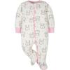 image:imageGerber BabyGirls 4 Pack Sleep N Play FootiePrincess Pink