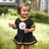 image:imageGerber NFL BabyGirls NFL Team Jersey Dress and Diaper CoverPittsburgh Steelers