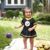 image:imageGerber NFL BabyGirls NFL Team Jersey Dress and Diaper CoverPittsburgh Steelers
